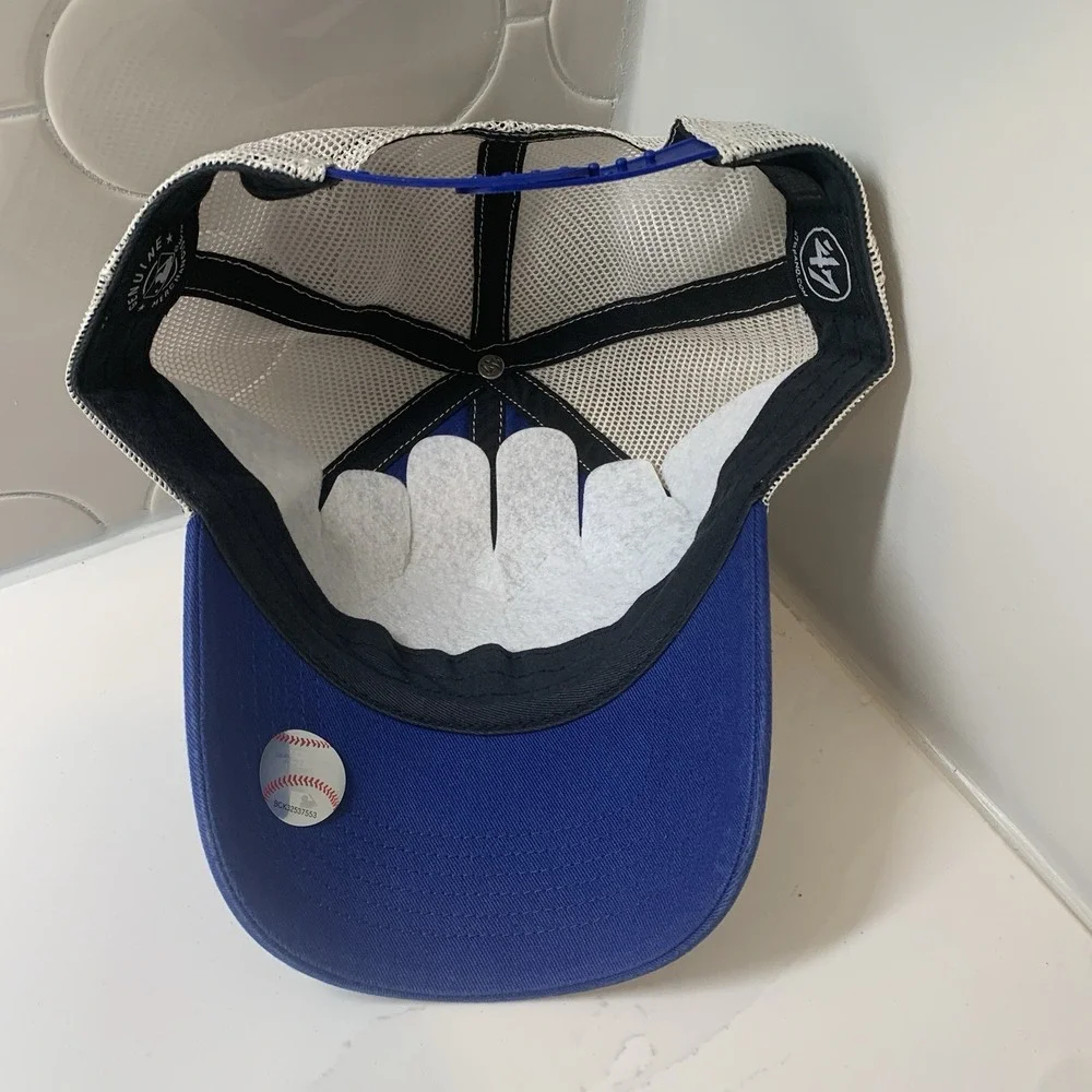 Los Angeles Dodgers '47 Brand Cleanup Royal Trucker Snapback Adjustable Hat OSFM